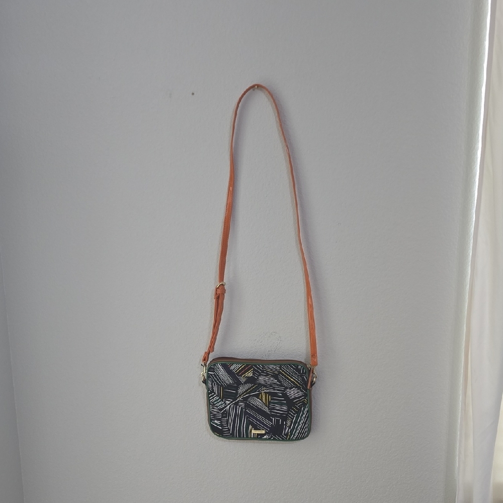 Elegant Patterned Crossbody Bag